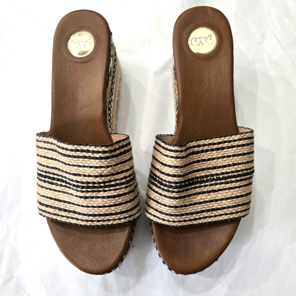 EXE platform wedge shoes  SZ 8.5-9 (39)